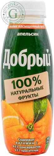 Dobry orange juice, 0.3 l