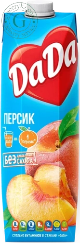 DaDa peach juice, 0.95 l