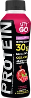Let's Go high protein cocktail, pomegranate and raspberry, 340 g