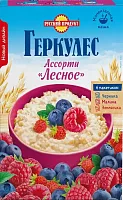 Russky Product instant oatmeal, forest berries, 210 g