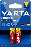 Varta Longlife Max Power AA batteries, 2 pc