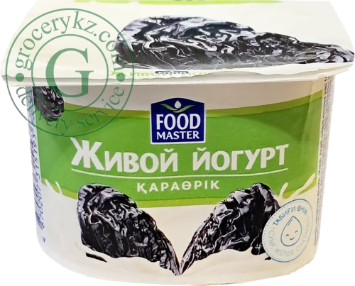 Foodmaster live yogurt, prunes, 110 g