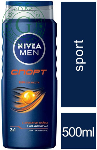 Nivea Men shower gel, sport, 500 ml
