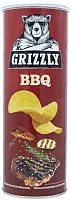 Grizzly potato chips, BBQ, 130 g