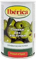 Iberica pitted green olives, 314 ml Iberica pitted green olives, 314 ml