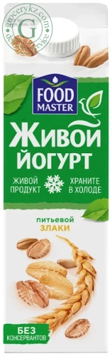 Foodmaster drinking live yogurt, cereals, 900 g