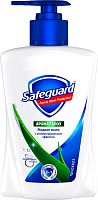Safeguard classic antibacterial liquid soap, aloe, 225 ml