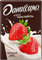 Danissimo milkshake, strawberry, 200 ml