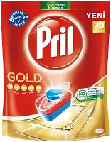 Pril Gold dishwasher tablets, 70 tablets