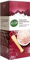 4 life Himalayan dark pink salt, coarse, 500 g