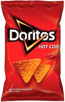 Doritos HotCorn corn chips with hot pepper, 130 g