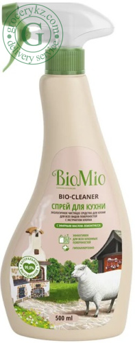 BioMio kitchen cleaner, lemongrass, 500 ml