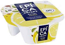 Epica Crispy yogurt, lemon, 140 g