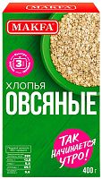 Makfa natural oat flakes, 400 g