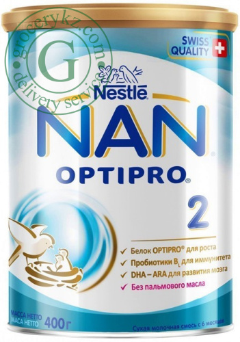 Nestle NAN Optipro 2 baby milk powder, 400 g