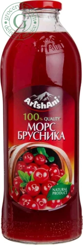 ArtshAni lingonberry juice, 1 l