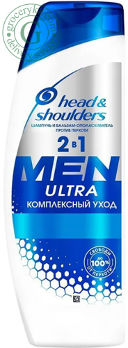 Head & Shoulders Men Ultra shampoo and conditioner, total care, 400 ml