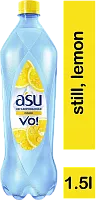 ASU still water, lemon, 1.5 l