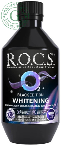 R.O.C.S. mouthwash, whitening, 400 ml