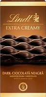 Lindt Extra Creamy chocolate bar, dark, 80 g