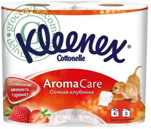 Kleenex perfumed by strawberry toilet paper (4 in 1)