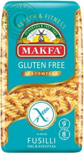 Makfa gluten free fusilli, 300 g