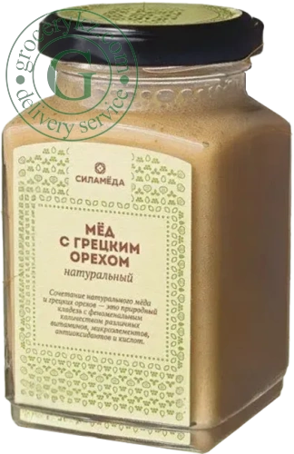 Silameda honey with walnut, 300 g