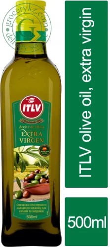 ITLV olive oil, extra virgin, 500 ml