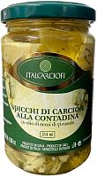 Italcarciofi artichokes in oil, 314 ml