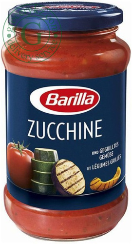 Barilla tomato sauce with zucchini and vegetables, 400 g