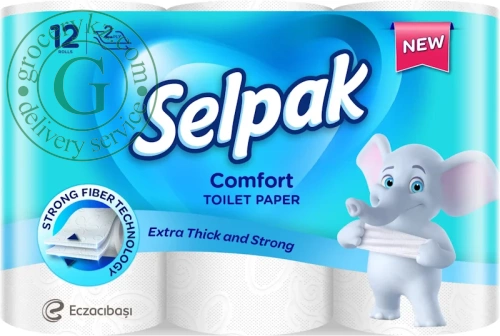 Selpak Comfort toilet paper (12 in 1)