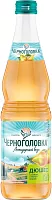 Chernogolovka sparkling drink, pear, 0.5 l (glass)