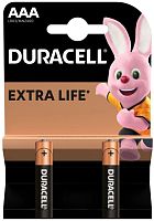 Duracell Extra Life AAA batteries, 2 pc