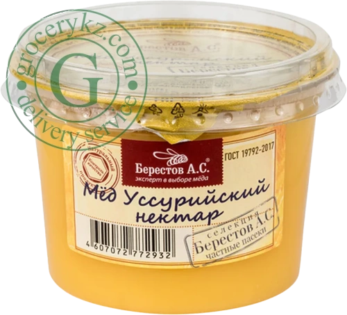 Berestov Ussuri flower honey, 360 g Berestov Ussuri flower honey, 360 g