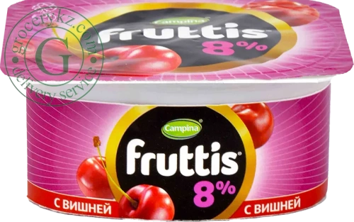 Fruttis yogurt, 8%, cherry, 115 g