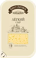 Brest Litovsk Light semi hard cheese, sliced, 130 g