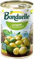 Bonduelle canned green olives, 314 ml