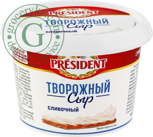 President cream cheese, 140 g