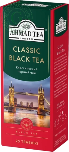 Ahmad classic black tea, 25 bags