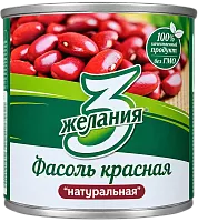 3 zhelaniya red beans, 425 ml