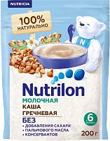 Nutrilon milk buckwheat cereal for baby, 200 g