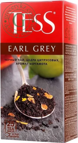 Tess Earl Grey black tea, 25 bags Tess Earl Grey black tea, 25 bags