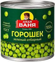 Dyadya Vanya green peas, 400 g