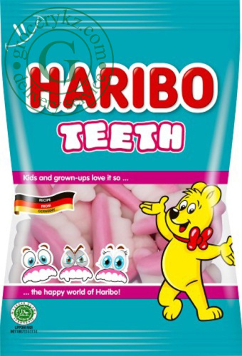 Haribo jelly beans, teeth, 80 g