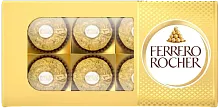 Ferrero Rocher chocolate (6 in 1), 75 g