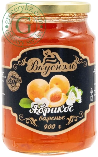 Vkusnel apricot jam, 900 g Vkusnel apricot jam, 900 g