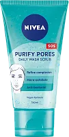 Nivea daily wash scrub, 150 ml