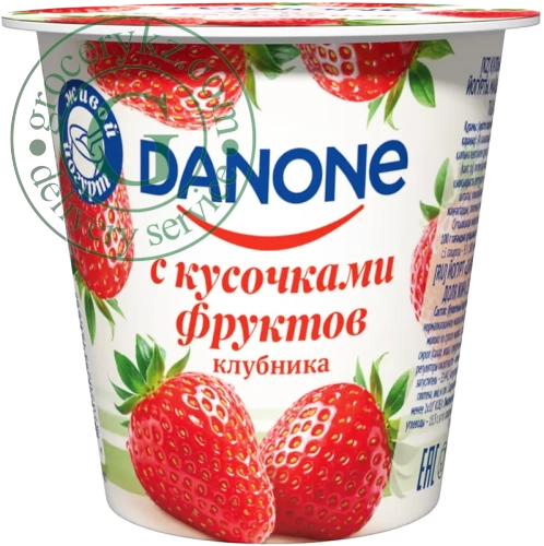 Danone yogurt, strawberries, 110 g Danone yogurt, strawberries, 110 g