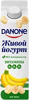 Danone drinking yogurt, banana, 850 g