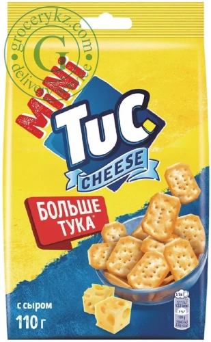 TUC mini cracker, cheese, 110 g